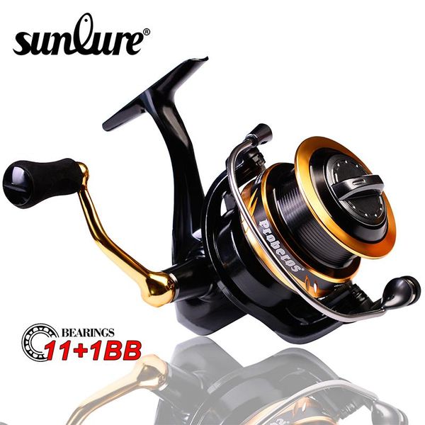 sunlure fishing reel 5.0:1 gear ratio spinning 11+1bb casting carp for saltwater 2000-5000 series metal spool baitcasting reels
sunlure fishing reel 5.0:1 gear ratio spinning 11+1bb casting carp for saltwater 2000-5000 series metal spool baitcasting reels