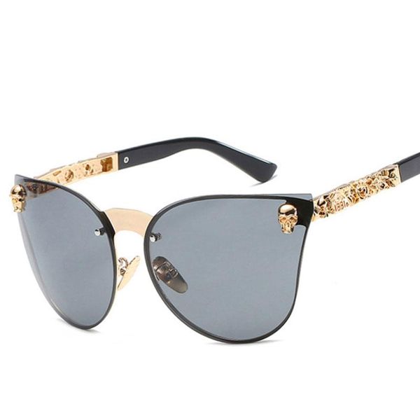 outdoor eyewear vintage brand design lady gothic cat eye sunglasses women men metal skull rose gold sun glasses for female oculos
outdoor eyewear vintage brand design lady gothic cat eye sunglasses women men metal skull rose gold sun glasses for female oculos