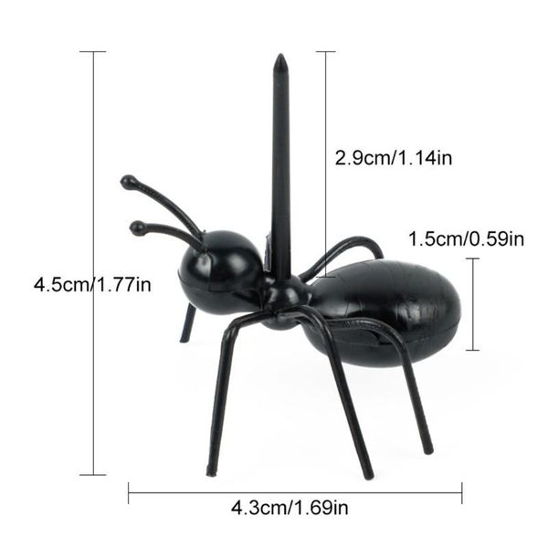 forks 12pcs cute plastic mini ant fruit dessert kitchen pick creative tool lightweight 4.5x4x5cm black
forks 12pcs cute plastic mini ant fruit dessert kitchen pick creative tool lightweight 4.5x4x5cm black