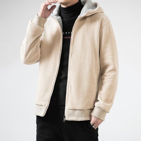 men's jackets 2022 autumn and winter corduroy casual handsome jacket hooded fleece padded, Black;brown
men's jackets 2022 autumn and winter corduroy casual handsome jacket hooded fleece padded, Black;brown
