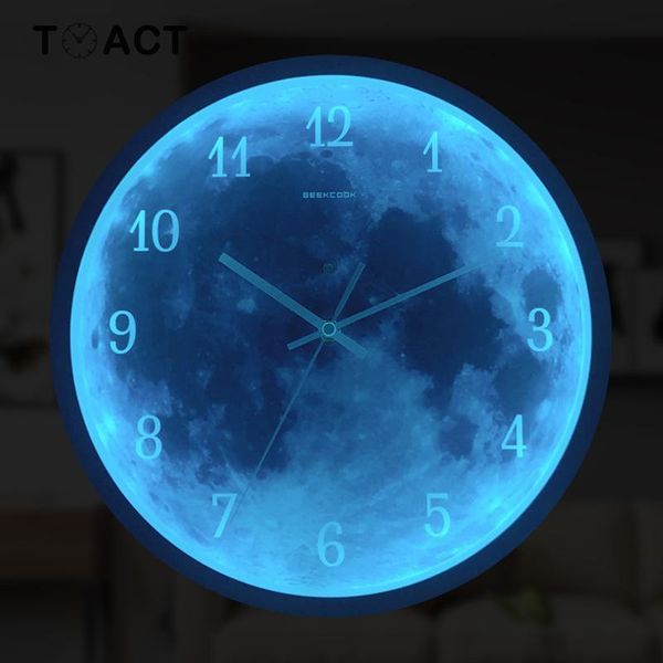 wall clocks luminous led clock voice control silent modern design night lights glowing large living room decor
wall clocks luminous led clock voice control silent modern design night lights glowing large living room decor