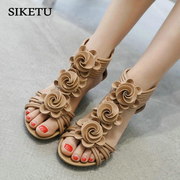 female flower shoes summer wedge comfortable sandals ladies cover heel women sandalias, Black
female flower shoes summer wedge comfortable sandals ladies cover heel women sandalias, Black