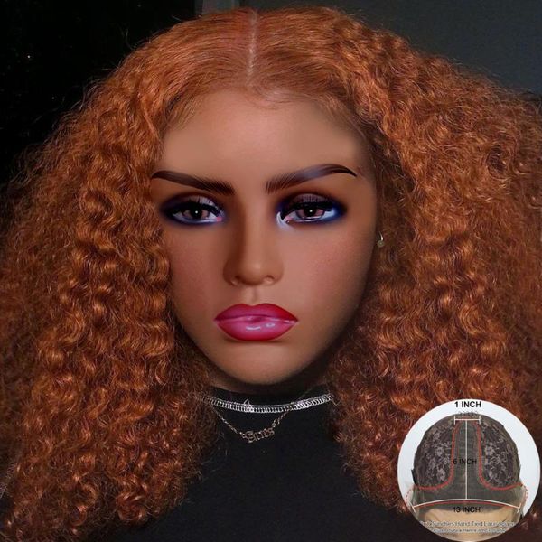 lace wigs kinky curly bob color wig 150% #27 t part middle human hair for black women remy brazilian pre plucked baby, Black;brown
lace wigs kinky curly bob color wig 150% #27 t part middle human hair for black women remy brazilian pre plucked baby, Black;brown