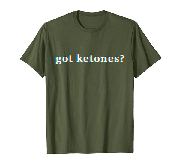 got ketones t shirt funny gift for ketogenic diets, White;black
got ketones t shirt funny gift for ketogenic diets, White;black