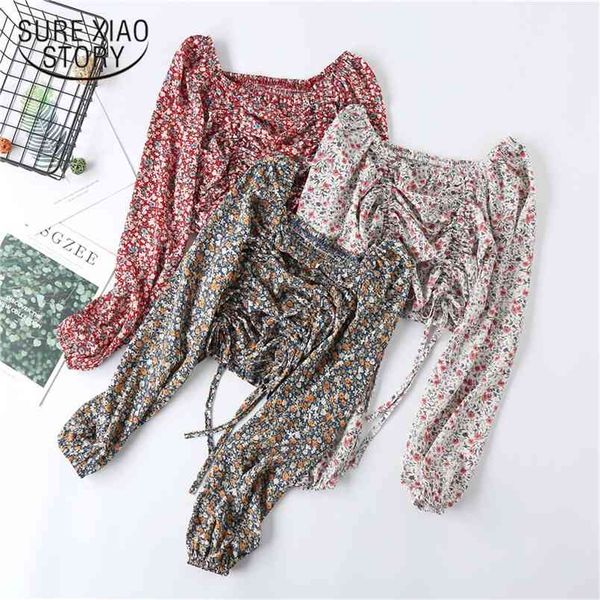 blusas chiffon blouse women autumn casual long sleeve shirt square collar fashion floral slim clothing 10229 210421, White
blusas chiffon blouse women autumn casual long sleeve shirt square collar fashion floral slim clothing 10229 210421, White