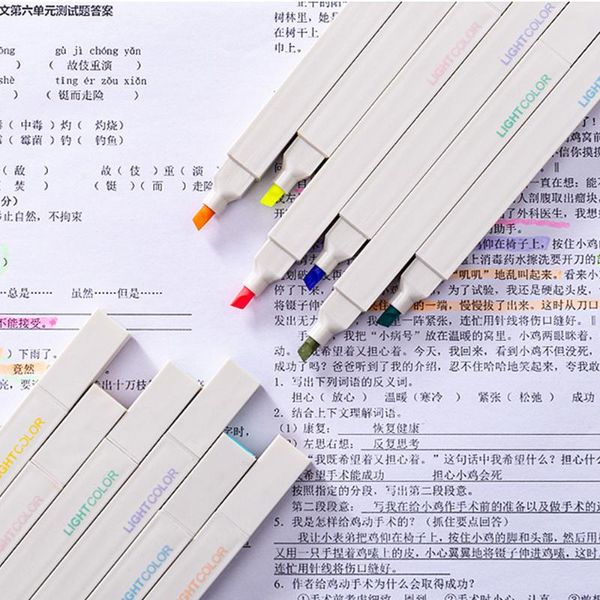 highlighters dual head stationery colorful fluorescent pens text markers drawing graffiti key school supplies, Black;red
highlighters dual head stationery colorful fluorescent pens text markers drawing graffiti key school supplies, Black;red
