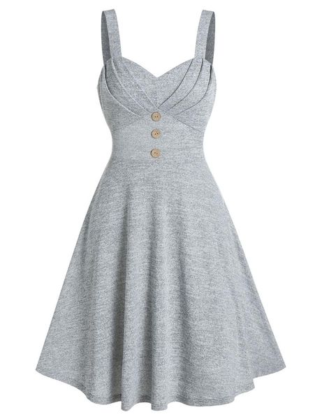 casual dresses wipalo plus size dress solid mock button high waist cami a line sleeveless women elegant party mini 3xl, Black;gray
casual dresses wipalo plus size dress solid mock button high waist cami a line sleeveless women elegant party mini 3xl, Black;gray