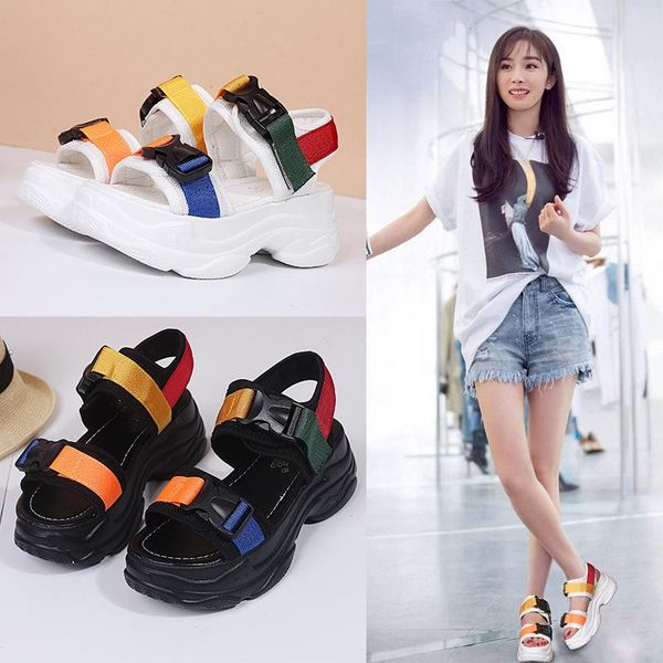 sandals 2021open-toed fashion women platform ladies casual peep-toe wedges shoes woman sandalias mujer black white
sandals 2021open-toed fashion women platform ladies casual peep-toe wedges shoes woman sandalias mujer black white