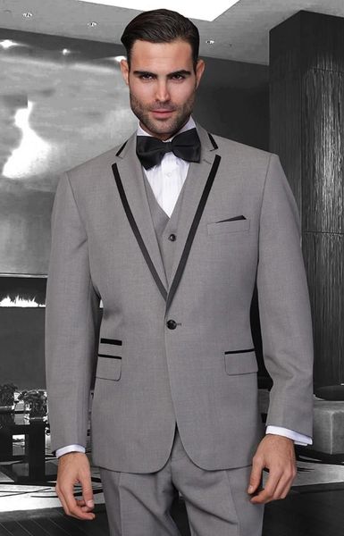 men's suits & blazers (jacket+pants+vest) wedding for men 3 pieces mens groomsman groom tuxedos business formal suit custom made, White;black
men's suits & blazers (jacket+pants+vest) wedding for men 3 pieces mens groomsman groom tuxedos business formal suit custom made, White;black