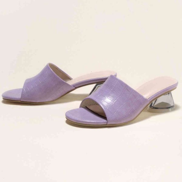 sandals brand female fashion open toe med solid clear heel slip on casual party pumps women summer shoes woman, Black
sandals brand female fashion open toe med solid clear heel slip on casual party pumps women summer shoes woman, Black