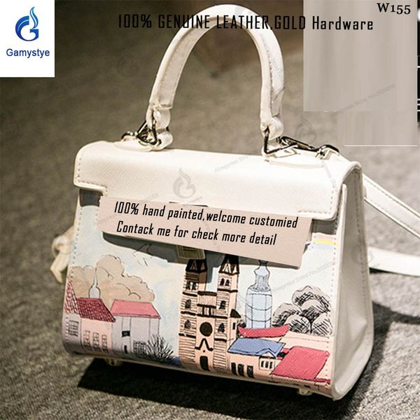 famous scenic bridge graffiti art hand painting draw custom women totes cowhide handbags gift genuine leather bags
famous scenic bridge graffiti art hand painting draw custom women totes cowhide handbags gift genuine leather bags
