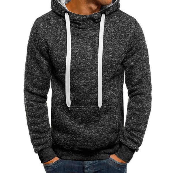 fashion fleece spring and autumn hooded youth trend pullover men's slim fitting sweater hoodies, Black
fashion fleece spring and autumn hooded youth trend pullover men's slim fitting sweater hoodies, Black