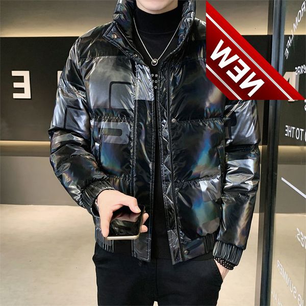geometry print stand collar white duck down short jacket men bright face fashion brand cold warm coat, Black
geometry print stand collar white duck down short jacket men bright face fashion brand cold warm coat, Black
