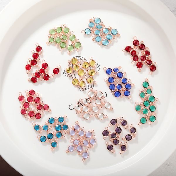 wholesale fashion 6mm birthstone crystal glass pendant charms for bracelet bangle earrings rose gold 12 months colorful diy jewelry charm ac, Bronze;silver
wholesale fashion 6mm birthstone crystal glass pendant charms for bracelet bangle earrings rose gold 12 months colorful diy jewelry charm ac, Bronze;silver