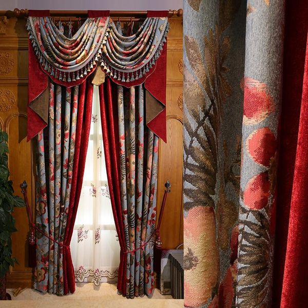 high-end chinese american french high-precision thickened chenille customized luxury curtains for living room bedroom curtain & drapes
high-end chinese american french high-precision thickened chenille customized luxury curtains for living room bedroom curtain & drapes
