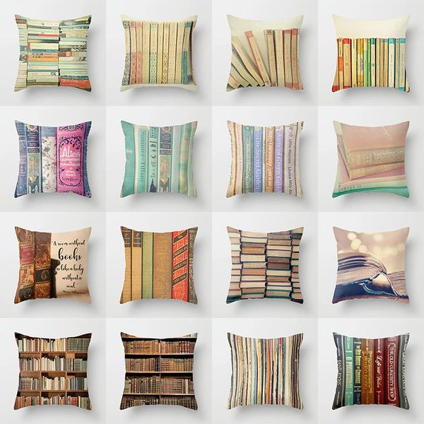 cushion/decorative pillow wuyi vintage pillowcase book shelves and libraries design cushion cover polyester sofa decorative pillows
cushion/decorative pillow wuyi vintage pillowcase book shelves and libraries design cushion cover polyester sofa decorative pillows