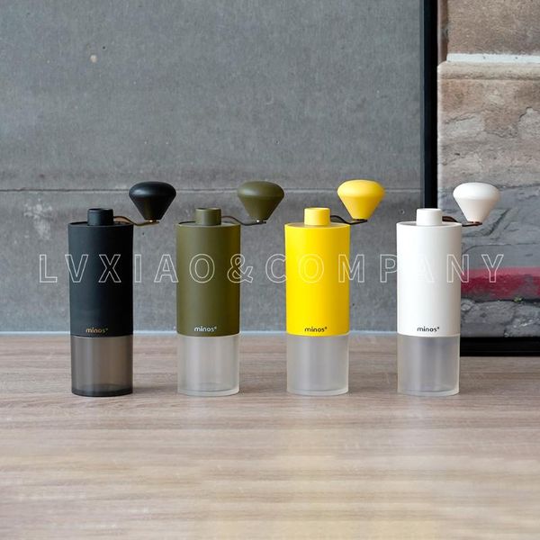 manual coffee grinders minos portable grinder with stainless steel burr and abs bean canister for drip coffee,pour over, french press
manual coffee grinders minos portable grinder with stainless steel burr and abs bean canister for drip coffee,pour over, french press