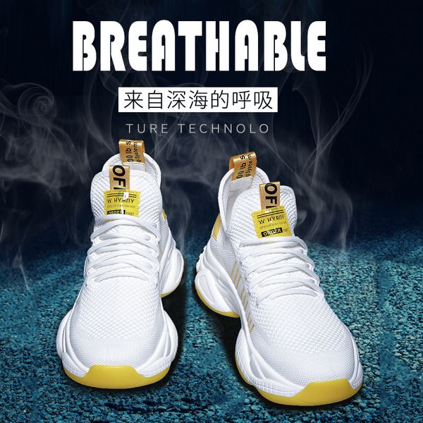 ns200406 spring mesh sneakers men's korean version large men's shoes summer breathable daddy tidal, Black;white
ns200406 spring mesh sneakers men's korean version large men's shoes summer breathable daddy tidal, Black;white