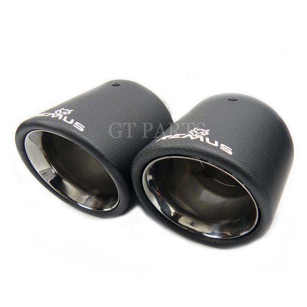 car universal curly edge remus sport matte carbon fiber exhaust muffler tips with expand outlet for bmw audi golf mazda land rover jaguar
car universal curly edge remus sport matte carbon fiber exhaust muffler tips with expand outlet for bmw audi golf mazda land rover jaguar