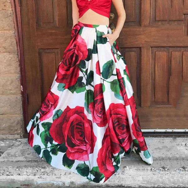 bohemian flower printed maxi casual women skirts high waist long elegant party beach skirt plus size 5xl, Black
bohemian flower printed maxi casual women skirts high waist long elegant party beach skirt plus size 5xl, Black
