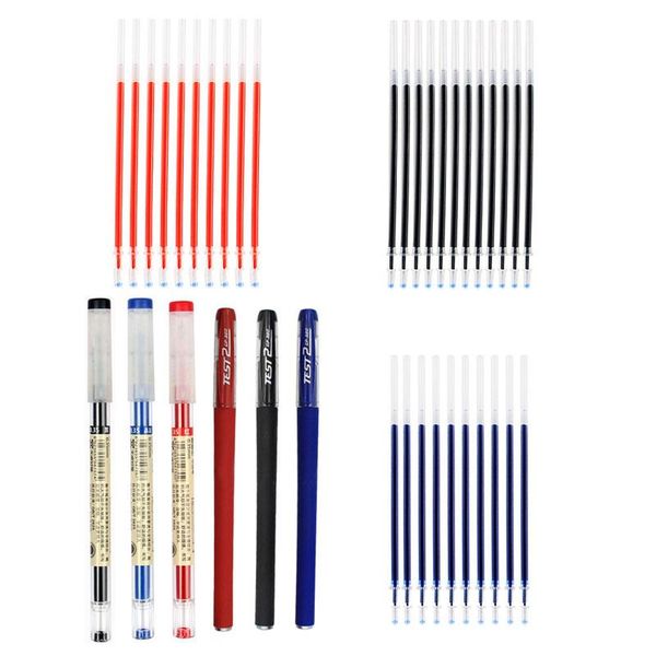 gel pens blue black red ink pen refill cartridge ballpoint fine nib permanent refills rods school student office stationery
gel pens blue black red ink pen refill cartridge ballpoint fine nib permanent refills rods school student office stationery
