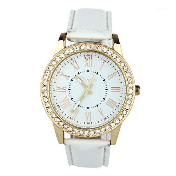wristwatches fashion geneva watch women casual quartz leather crystal analog rhinestone wristwatch clock birthday gift drop *a, Slivery;brown
wristwatches fashion geneva watch women casual quartz leather crystal analog rhinestone wristwatch clock birthday gift drop *a, Slivery;brown