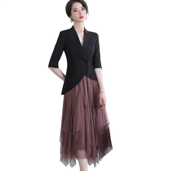 women's suits & blazers fashion women girl one button tuxedo blazer for wedding summer spring outwear half sleeve black white jackets c, White;black
women's suits & blazers fashion women girl one button tuxedo blazer for wedding summer spring outwear half sleeve black white jackets c, White;black
