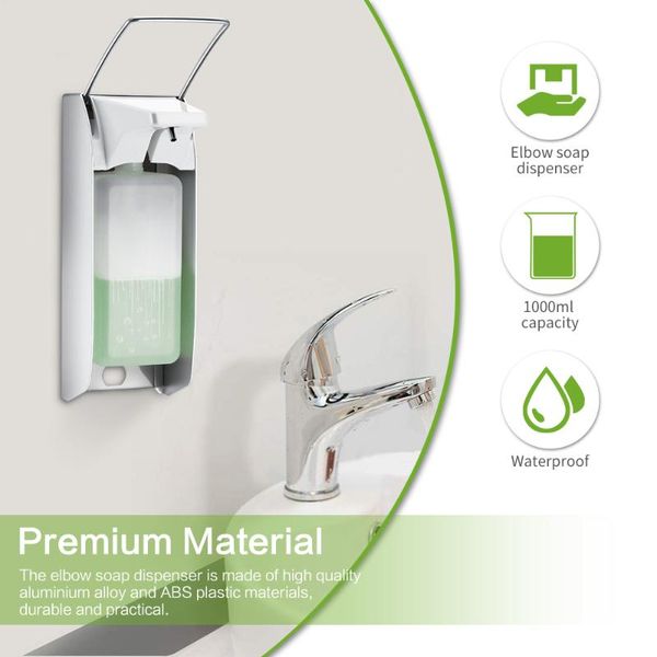 liquid soap dispenser 500ml/1000ml sanitizer dispensador for kitchen bathroom wall-mount lotion pump devices
liquid soap dispenser 500ml/1000ml sanitizer dispensador for kitchen bathroom wall-mount lotion pump devices