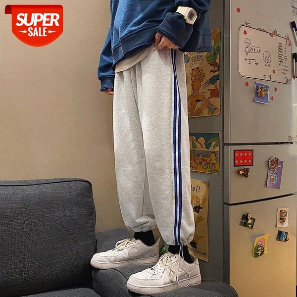 striped sports trousers men's korean style trendy straight wide-leg pants #xc8z, Black
striped sports trousers men's korean style trendy straight wide-leg pants #xc8z, Black
