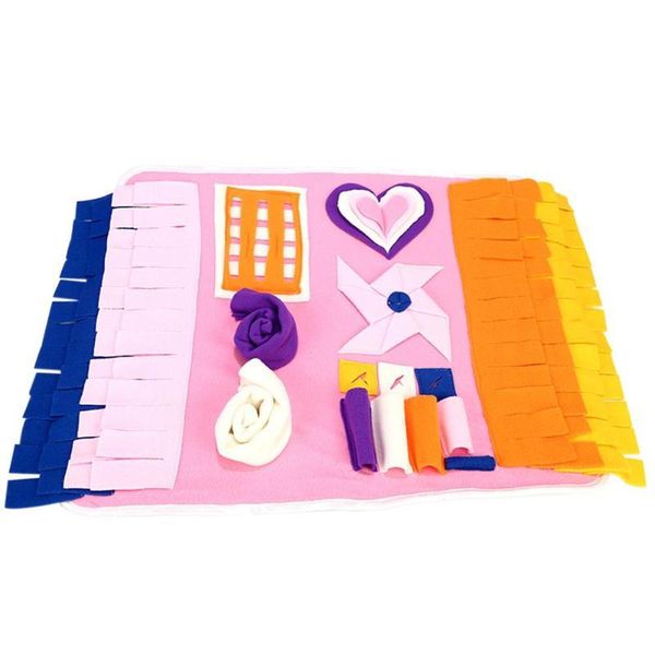 portable pet toys dog feeding pad snuffle colorful strips of cloth attract pets'interest sniffing mat home training kennels & pens
portable pet toys dog feeding pad snuffle colorful strips of cloth attract pets'interest sniffing mat home training kennels & pens