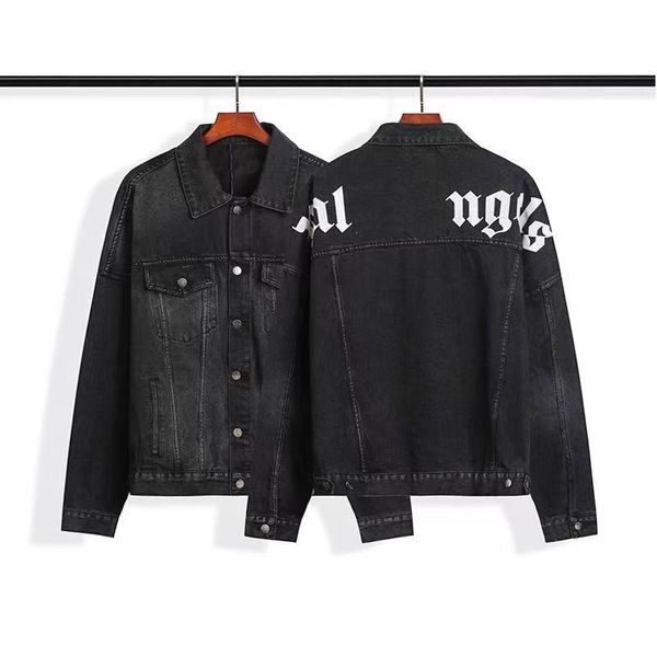 2021 trendy angel logo jacks letter back printing wash old denim jacket monochrome classic style support mass customization m--xl, Black;brown
2021 trendy angel logo jacks letter back printing wash old denim jacket monochrome classic style support mass customization m--xl, Black;brown