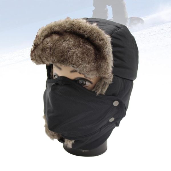 in 1 trapper hat winter ski cotton with ear flaps and windproof mask warm outdoor thicken hunting hats for, Black;white
in 1 trapper hat winter ski cotton with ear flaps and windproof mask warm outdoor thicken hunting hats for, Black;white
