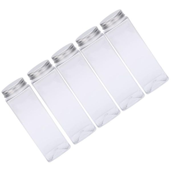 5pcs 500ml coffee bottles disposable empty pet water storage container with holeless lid
5pcs 500ml coffee bottles disposable empty pet water storage container with holeless lid