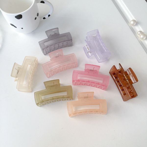yamog korean candy color square hair clamps women girls hollow out plastic hair clip for female scrunchies ponytail pure colors shark claws, Slivery;golden
yamog korean candy color square hair clamps women girls hollow out plastic hair clip for female scrunchies ponytail pure colors shark claws, Slivery;golden