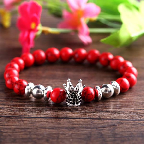 beaded, strands four-color retro crown ball chinese red diy beaded jewelry natural stone bracelet men and women gifts, Black
beaded, strands four-color retro crown ball chinese red diy beaded jewelry natural stone bracelet men and women gifts, Black