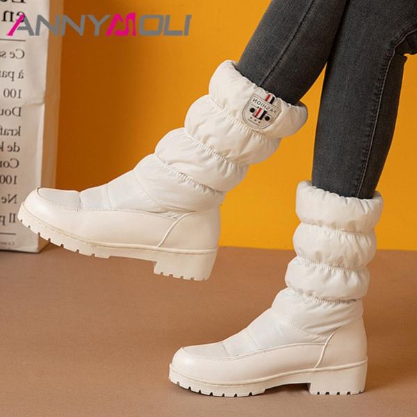 boots annymoli short woman platform flat mid calf round toe snow ladies shoes warm winter black white big size 33-43
boots annymoli short woman platform flat mid calf round toe snow ladies shoes warm winter black white big size 33-43