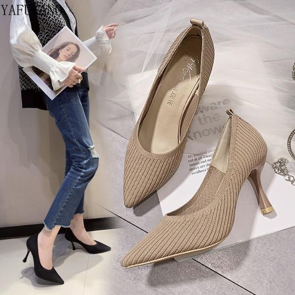 dress shoes fashion black high heels 2021 shallow mouth women's professional work pointed toe stiletto knitted single
dress shoes fashion black high heels 2021 shallow mouth women's professional work pointed toe stiletto knitted single