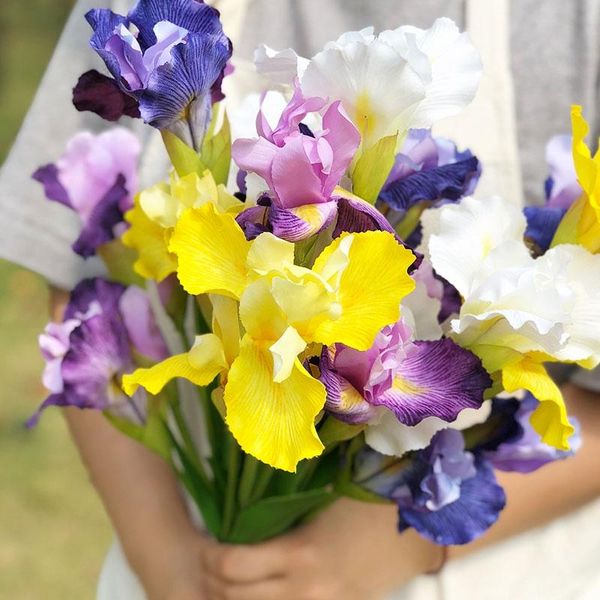 1pcs diy artificial fake flowers weddings party supplies home decor decorative & wreaths
1pcs diy artificial fake flowers weddings party supplies home decor decorative & wreaths