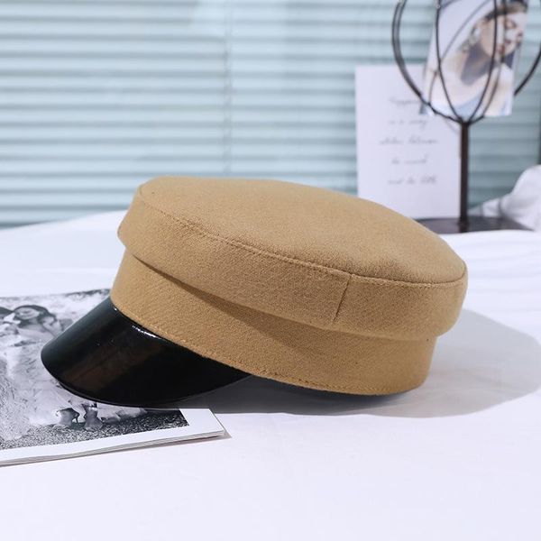 berets beret for woman navy hat woolen fashion warm cap 56-58 cm head circumference knitted luxury sun protection, Blue;gray
berets beret for woman navy hat woolen fashion warm cap 56-58 cm head circumference knitted luxury sun protection, Blue;gray