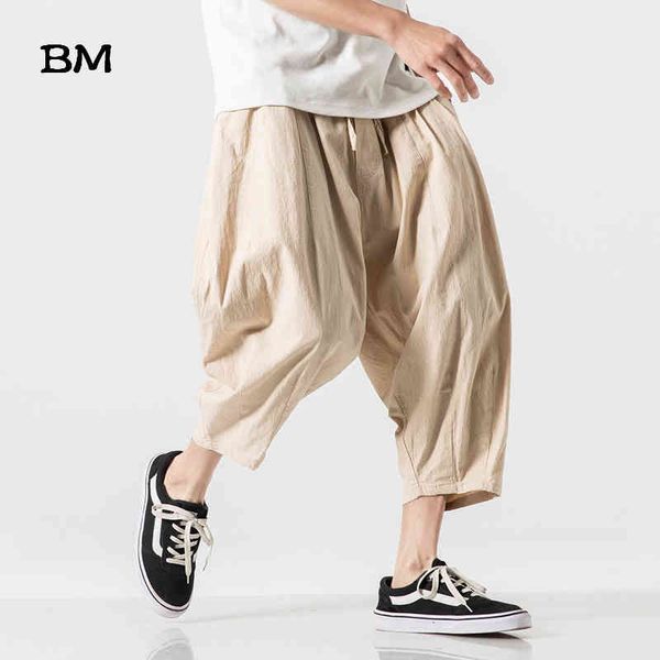 men's pants summer japanese streetwear linen harem men fashion casual cropped harajuku thin loose radish sport clothing yqga, Black
men's pants summer japanese streetwear linen harem men fashion casual cropped harajuku thin loose radish sport clothing yqga, Black