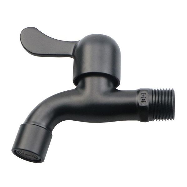 black g1/2'' washing machine faucet tub tap 304 stainless steel brushed cold water outdoor garden bathroom accessories sink faucet
black g1/2'' washing machine faucet tub tap 304 stainless steel brushed cold water outdoor garden bathroom accessories sink faucet