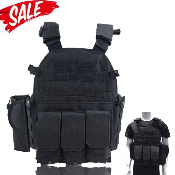 tactical vest molle combat military assault plate carrier paintball protective equipment weight hunting gear jackets, Camo;black
tactical vest molle combat military assault plate carrier paintball protective equipment weight hunting gear jackets, Camo;black