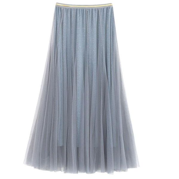 female skirts women elegant high waist casual fashion brig color silver mesh gauze bronzing skirt, Black
female skirts women elegant high waist casual fashion brig color silver mesh gauze bronzing skirt, Black