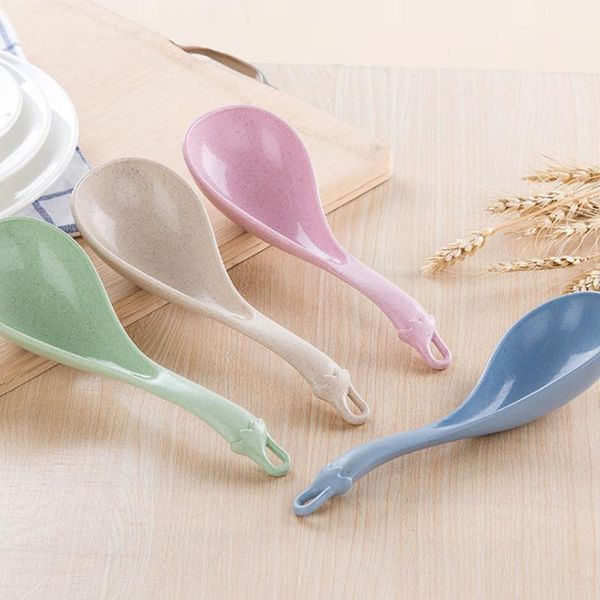 spoons 1pcs eco-friendly wheat straw soup spoon colorful plastic self feeding for toddler kids long handle
spoons 1pcs eco-friendly wheat straw soup spoon colorful plastic self feeding for toddler kids long handle