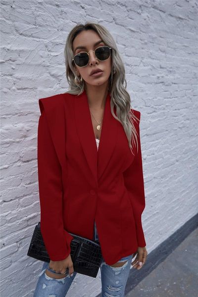 women's suits & blazers fashion waistcoat style blazer women solid colors single button casual office suit lady work all match formal c, White;black
women's suits & blazers fashion waistcoat style blazer women solid colors single button casual office suit lady work all match formal c, White;black