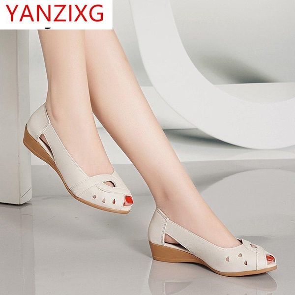sandals 2021 summer fashion fish mouth wedges comfortable pu leather casual women shoes soft bottom zapatos mujer, Black
sandals 2021 summer fashion fish mouth wedges comfortable pu leather casual women shoes soft bottom zapatos mujer, Black