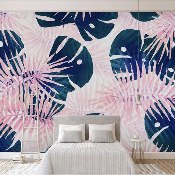 wallpapers custom 3d wallpaper mural fresh style leaf texture nordic living room bedroom background wall decoration
wallpapers custom 3d wallpaper mural fresh style leaf texture nordic living room bedroom background wall decoration