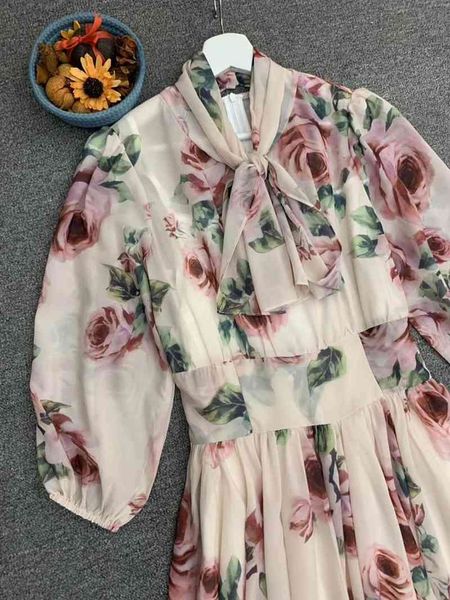 dresses runway style autumn party ladies bow collar romantic rose flower print half sleeve large swing, Black;gray
dresses runway style autumn party ladies bow collar romantic rose flower print half sleeve large swing, Black;gray