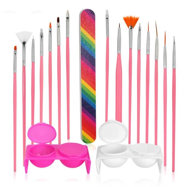 nail art kits 18 pieces/set tool set liner carved brush dotting pen manicure grinding strip washing cup file
nail art kits 18 pieces/set tool set liner carved brush dotting pen manicure grinding strip washing cup file