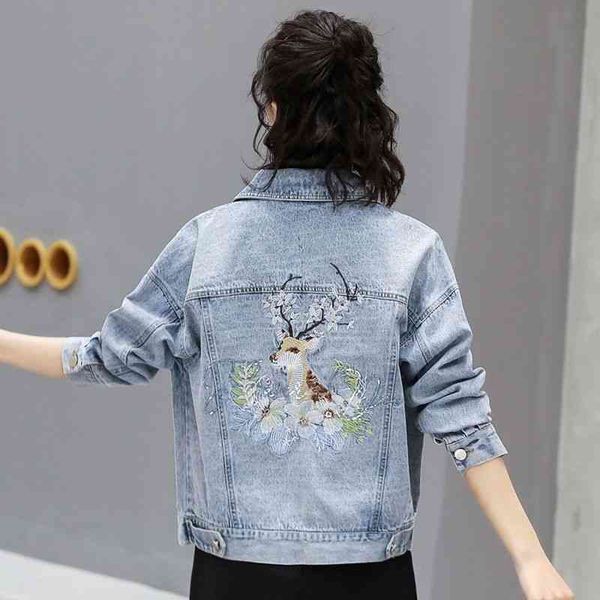 women's jackets designer jean jacket, cotton basic long sleeve outdoor wear, spring and autumn, 3i0j, Black;brown
women's jackets designer jean jacket, cotton basic long sleeve outdoor wear, spring and autumn, 3i0j, Black;brown